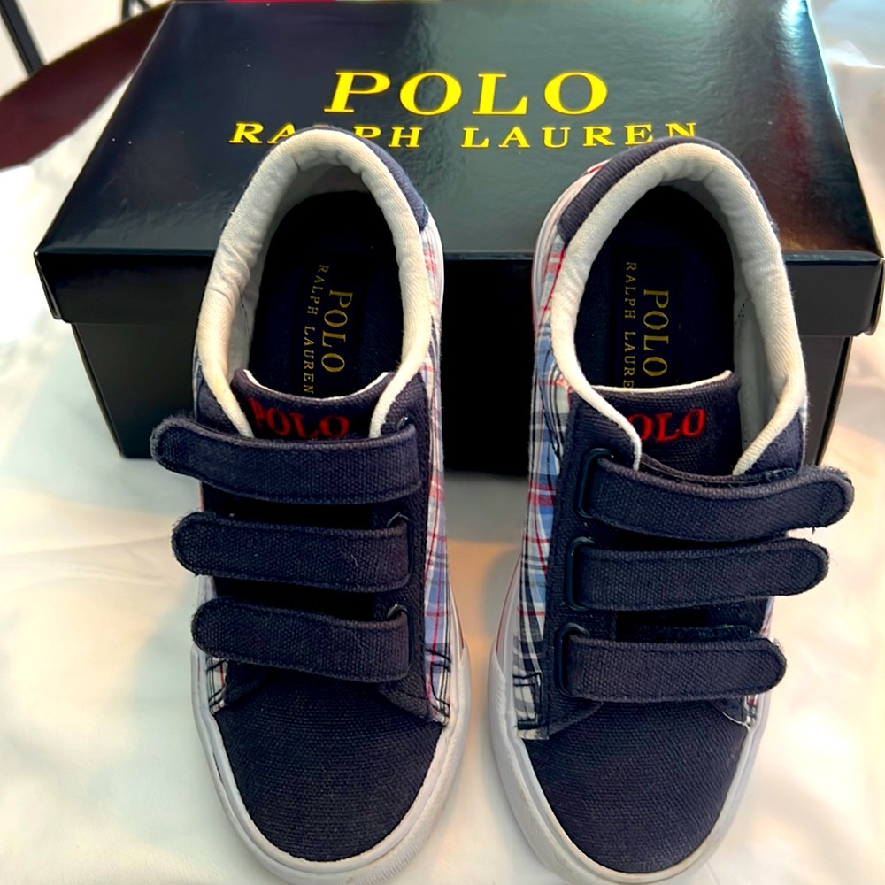 Polo Ralph Lauren little boys Easten li Stay put causal sneakers